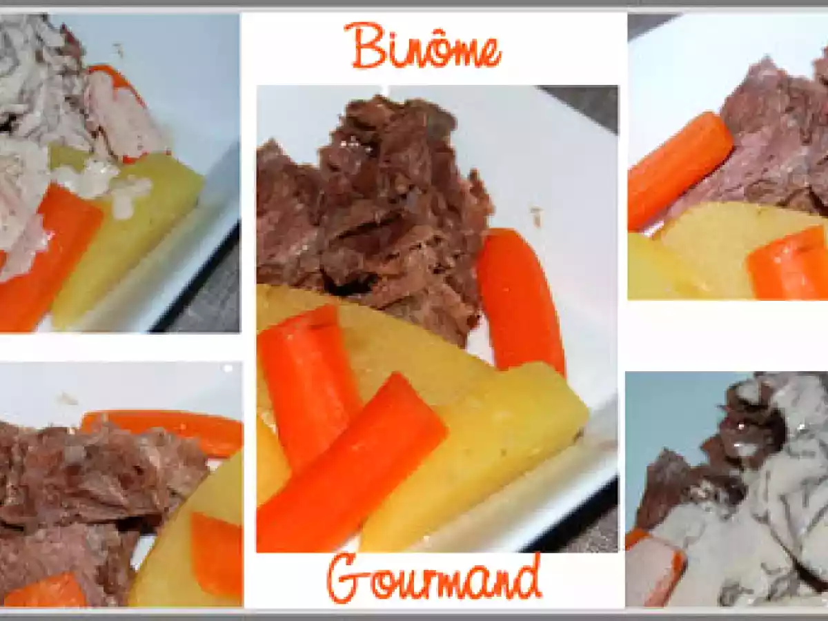 Joue de porc fondante, sauce au porto - photo 3