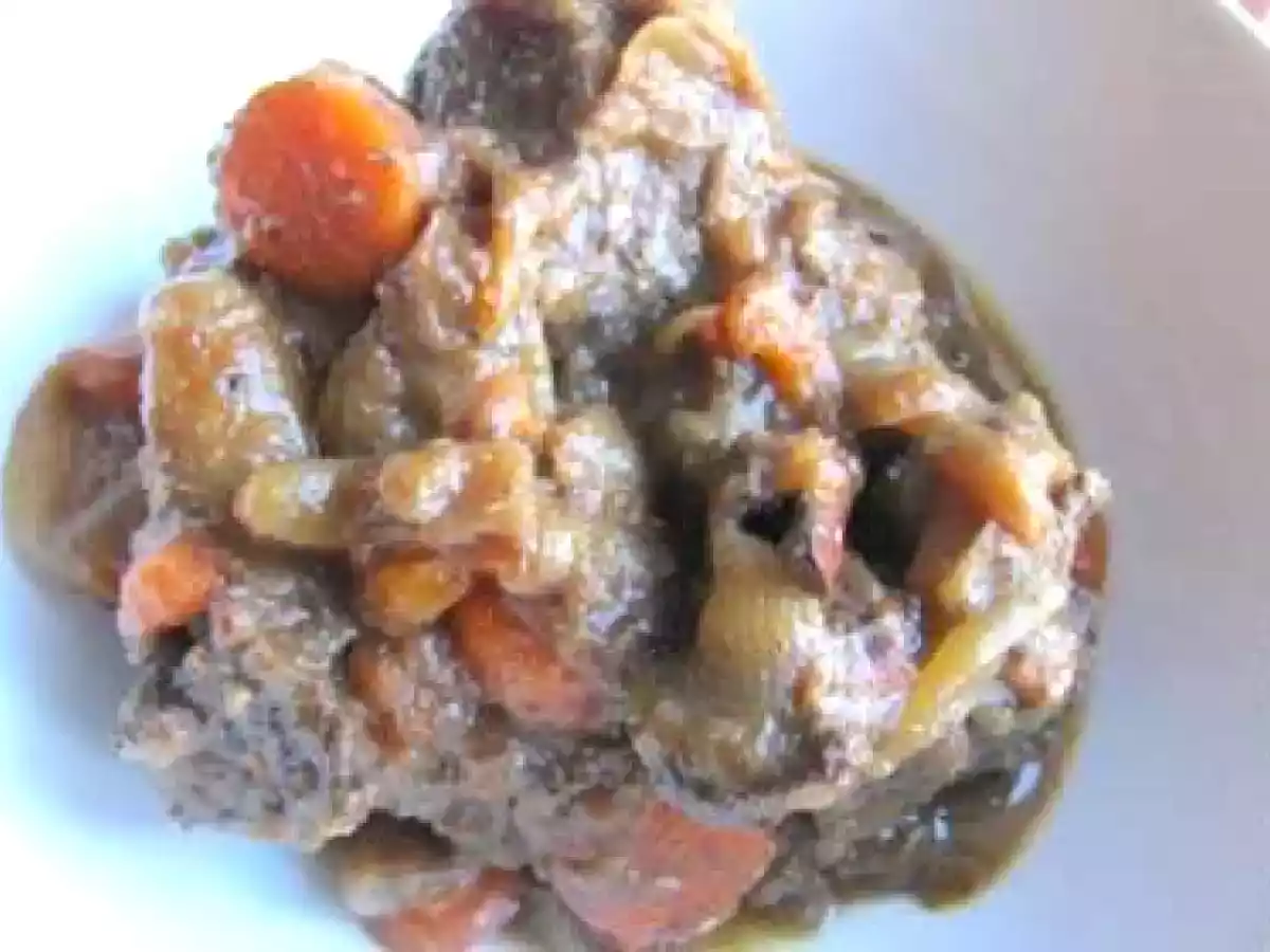 Joues de boeuf au miel