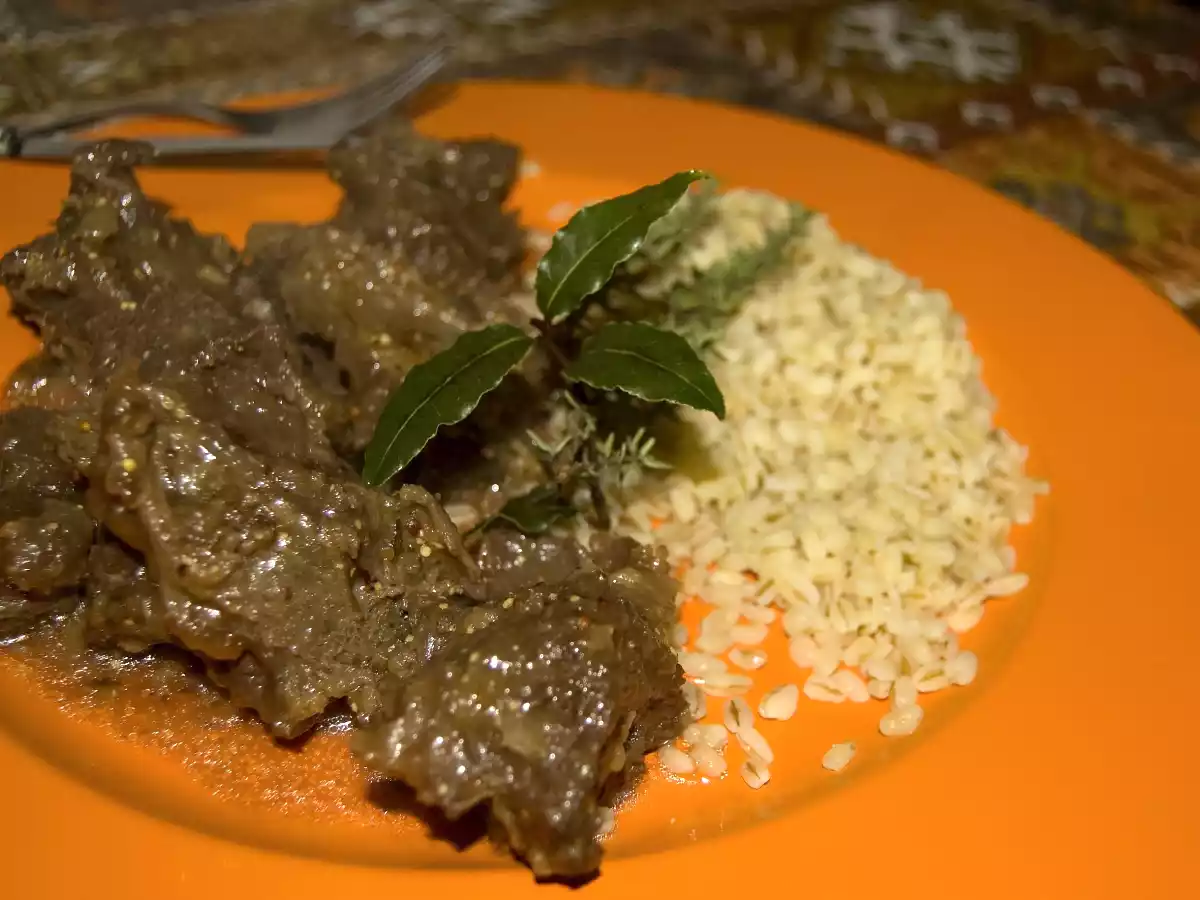 Joues de boeuf en carbonnades wallonnes à la trappiste de Rochef