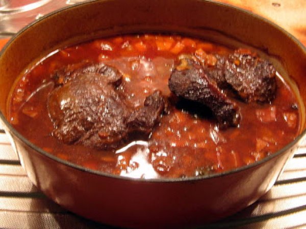 Joues de boeuf en daube - Rinderbacken- Daube