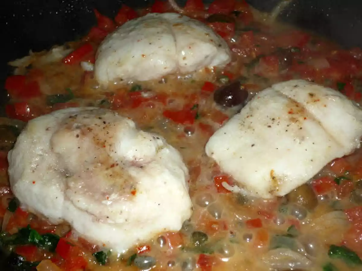 Joues de la lotte à la provençale - Provenzalische Seeteufelbäckchen - photo 2