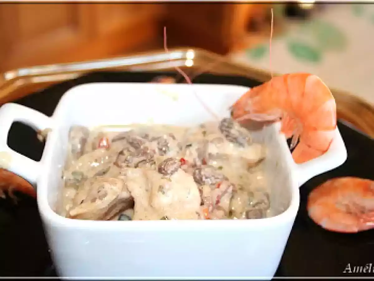 JOUES DE LOTTE AU VIN JAUNE ET MORILLES - photo 2