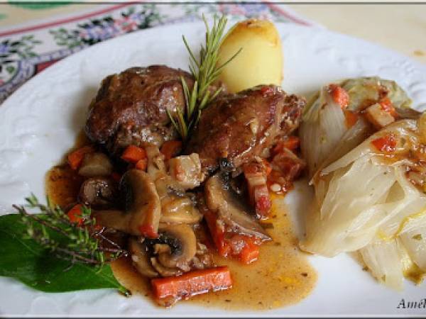 Joues De Porc En Daube