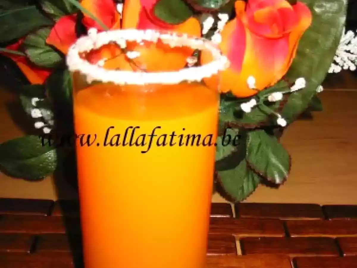 Jus de carottes à la cannelle