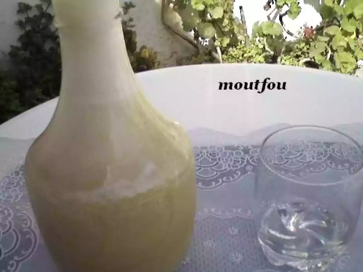 Jus de raisins blancs et poire