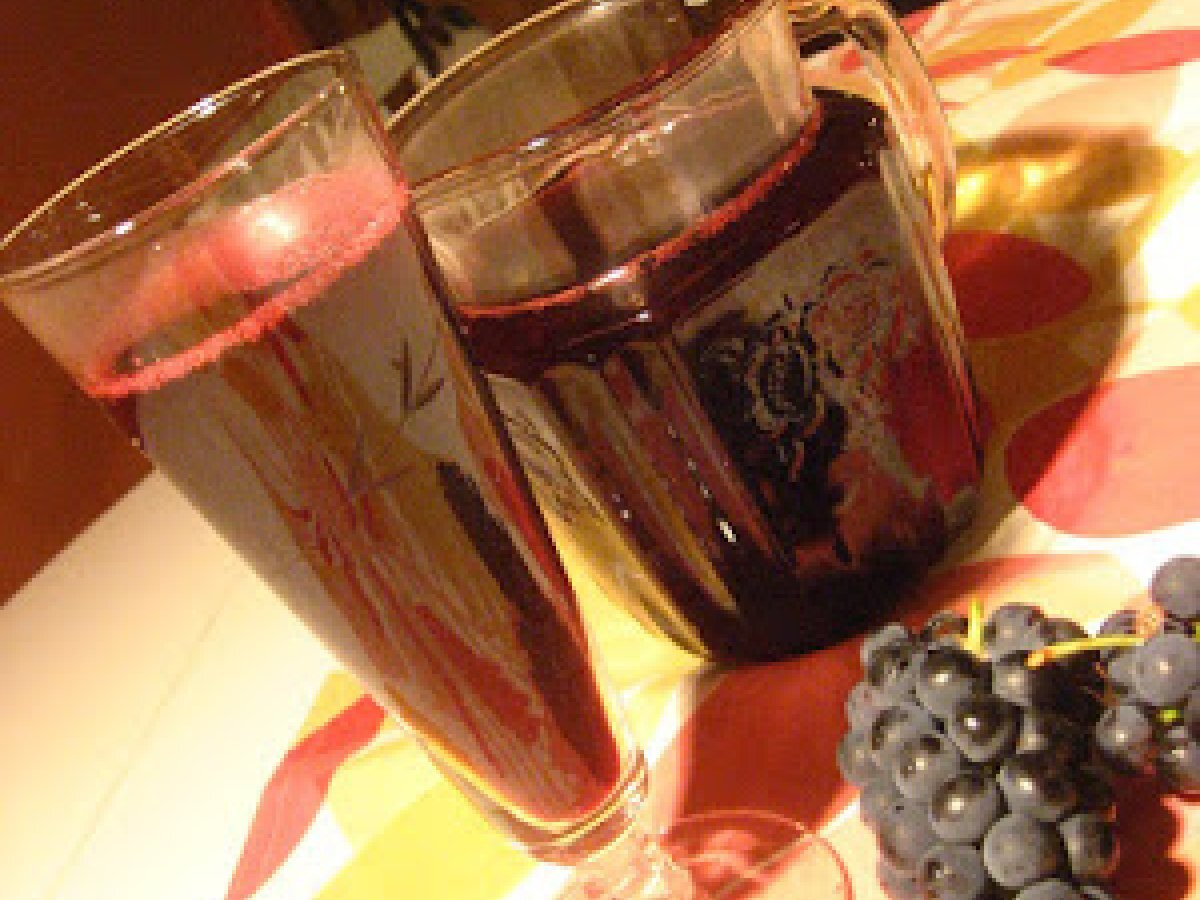 Jus de raisins bleus maison Recette Ptitchef