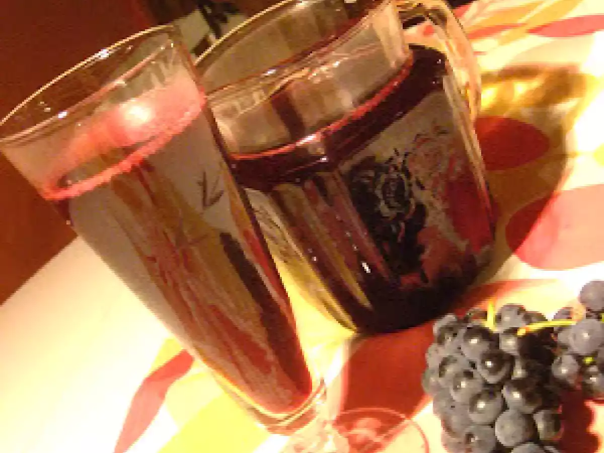 Jus de raisins bleus maison - photo 2