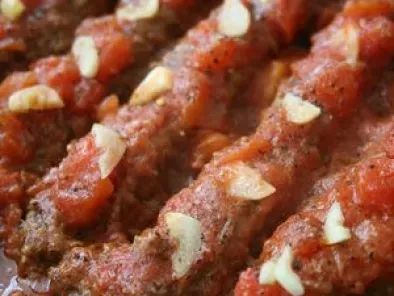 Kebab Tabei : viande hachée braisée (cuisine Perse)