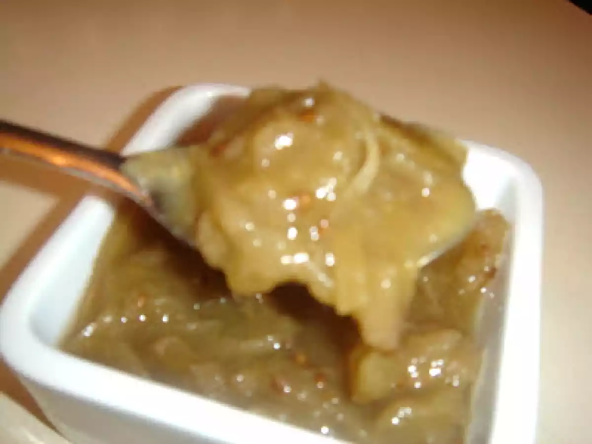 Ketchup de tomates vertes