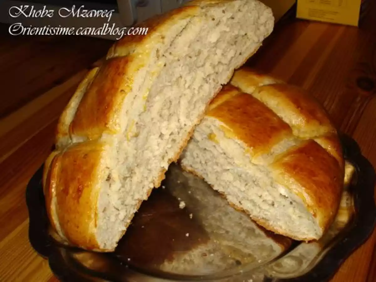 Khobz mzaweq (pain marocain aux sésames et anis) - photo 2