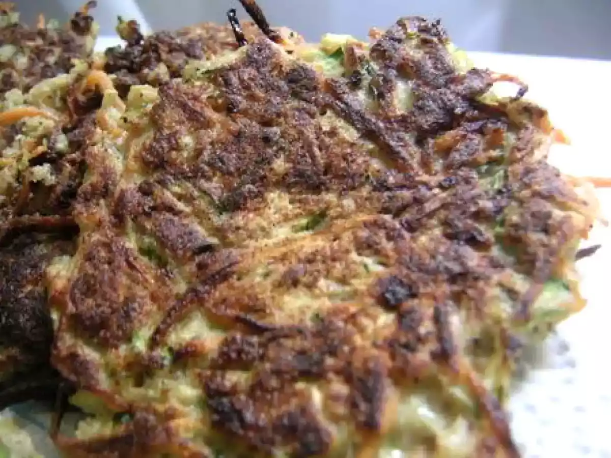 Kiechle (galettes) de courgettes et de carottes râpées
