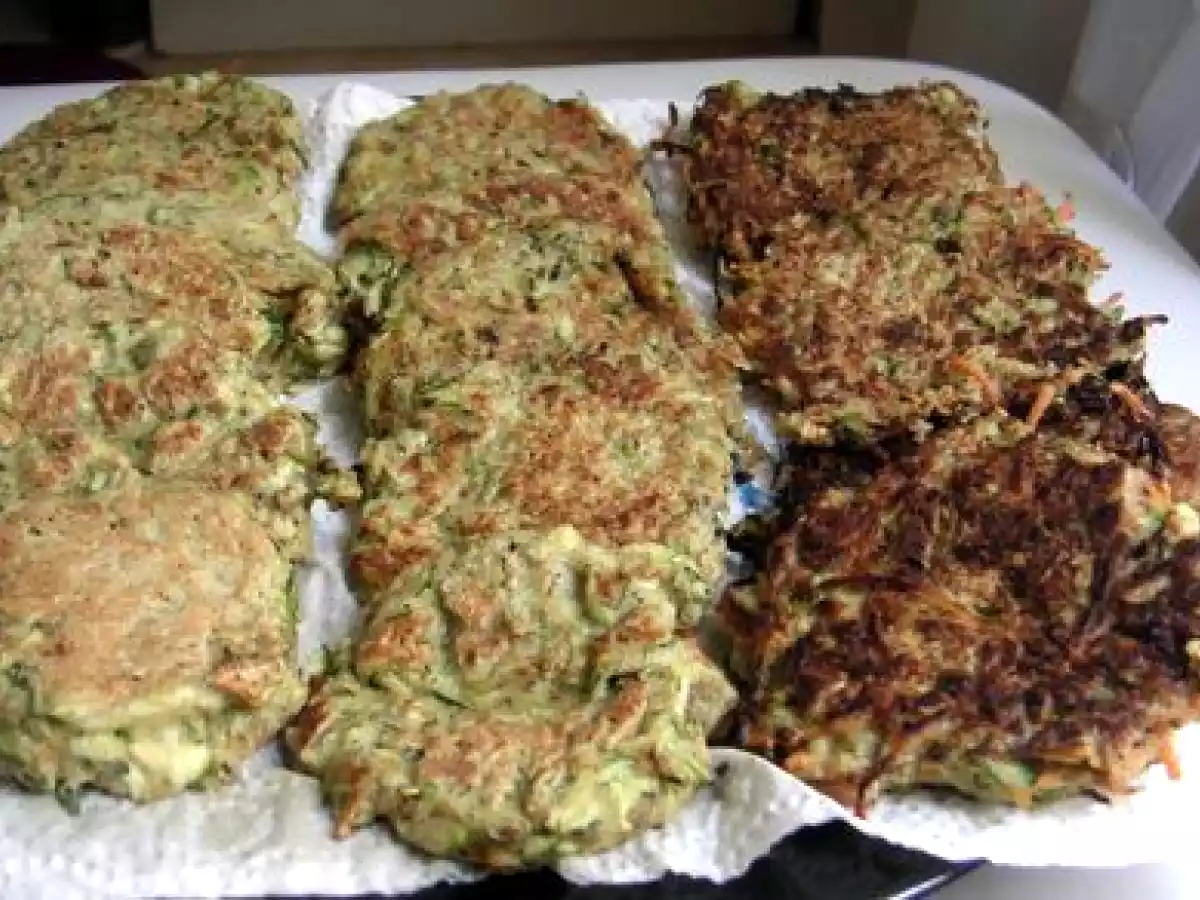 Kiechle (galettes) de courgettes et de carottes râpées - photo 2