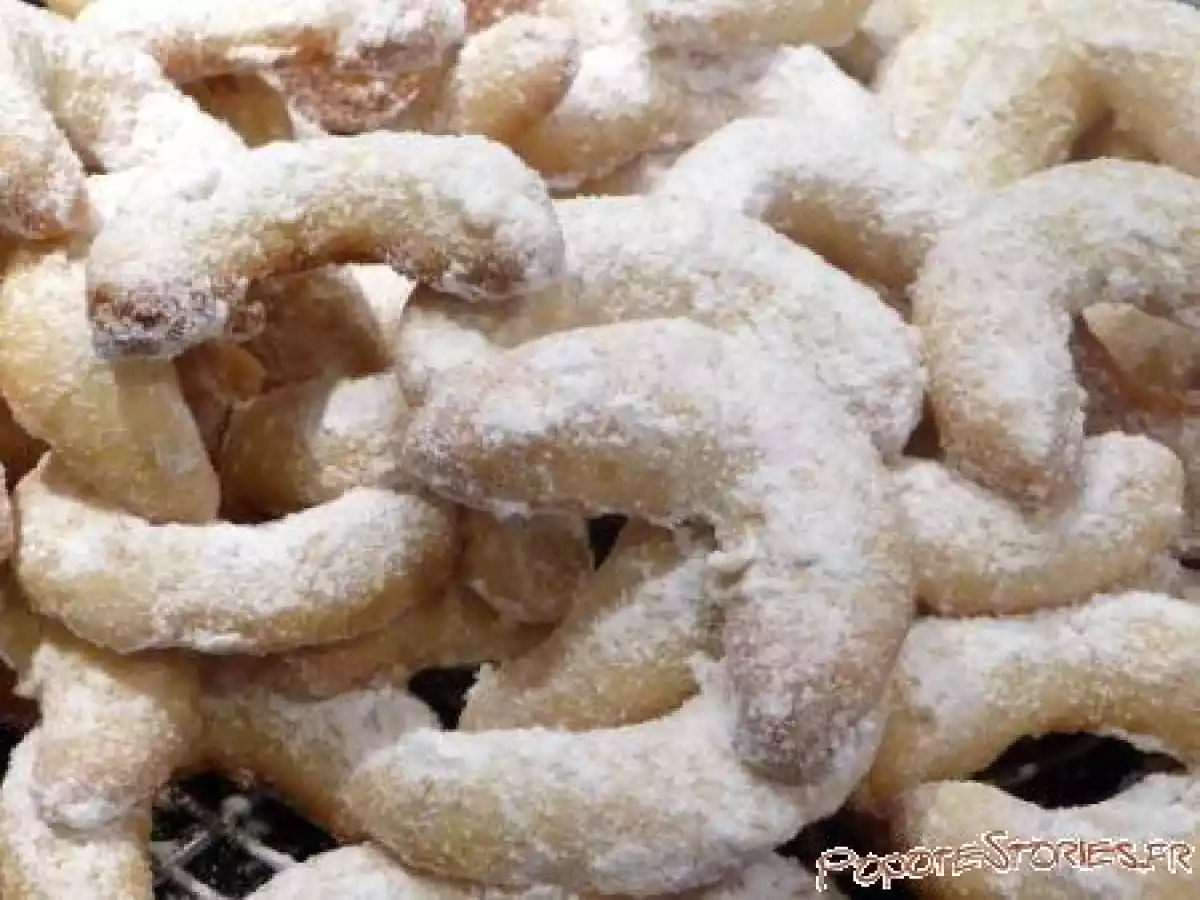 KIPFERL AUX AMANDES (BREDELE DE NOEL) ? RECETTE 2