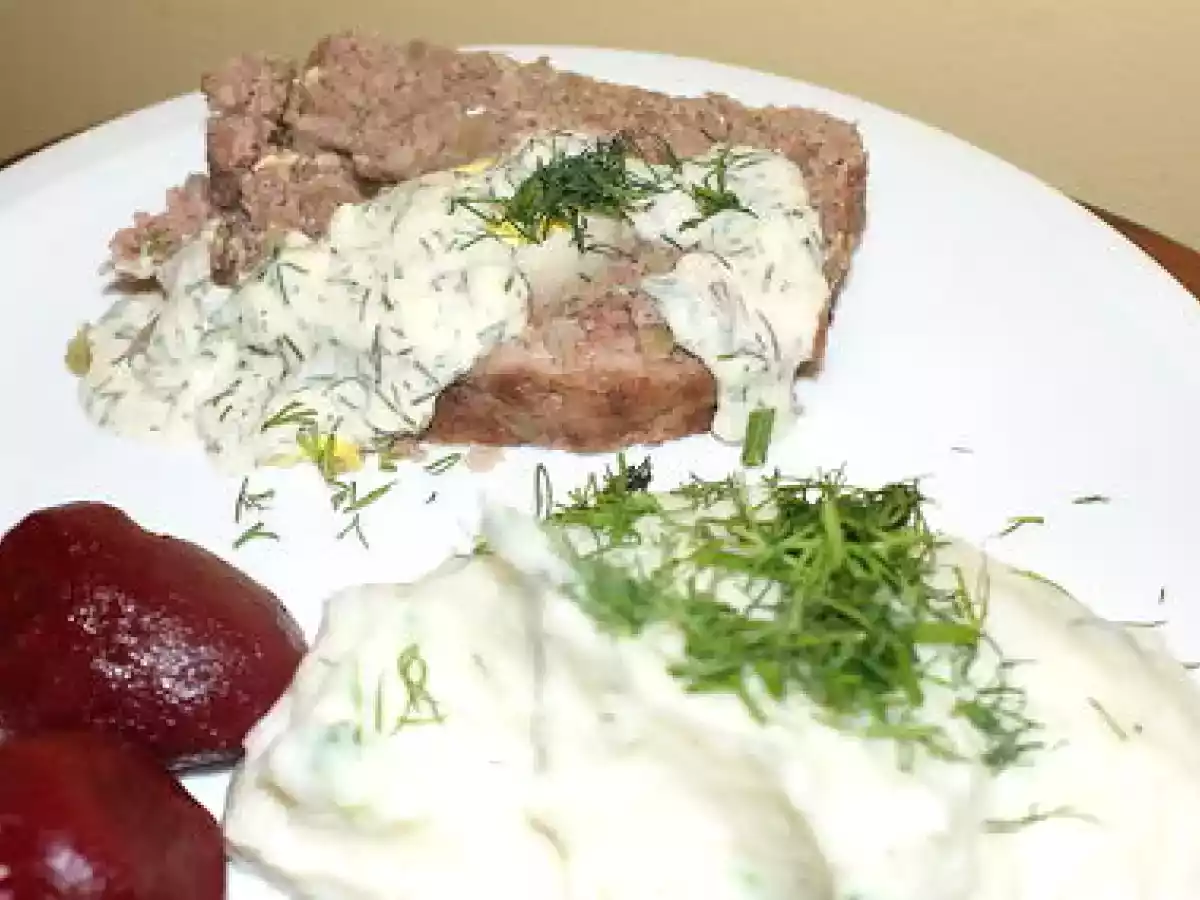 Klops ou pain de viande polonais