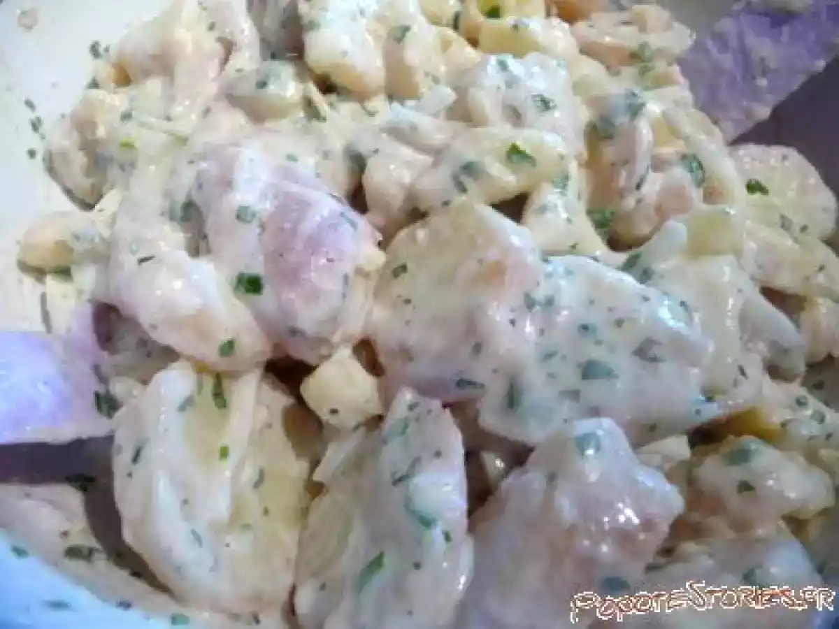 KNACKS SALADE DE POMMES DE TERRE ET MOUTARDE DOUCE A LA BIERE