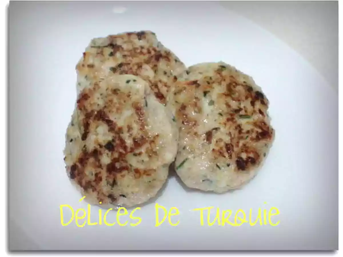Köfte au poulet - tavuk köftesi