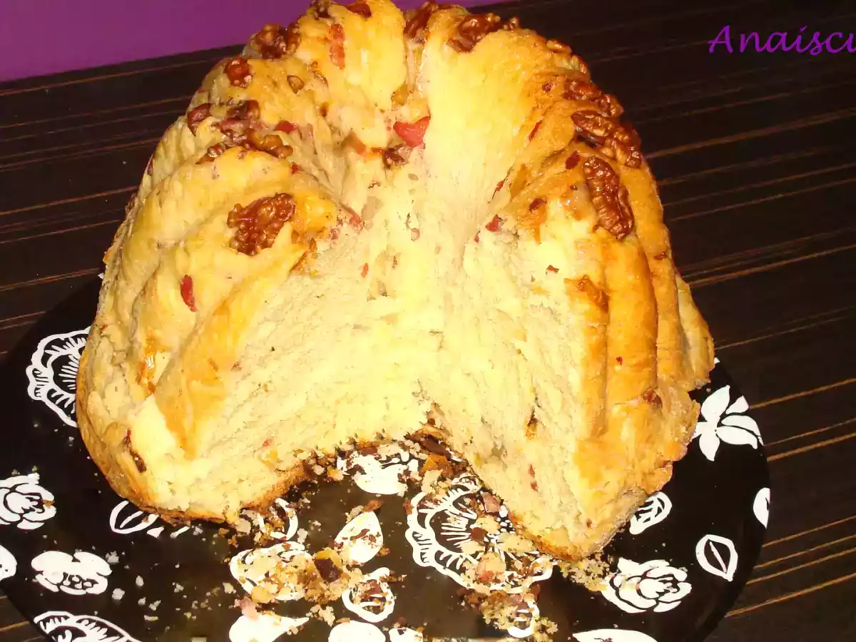 Kouglof aux lardons et aux noix - photo 2