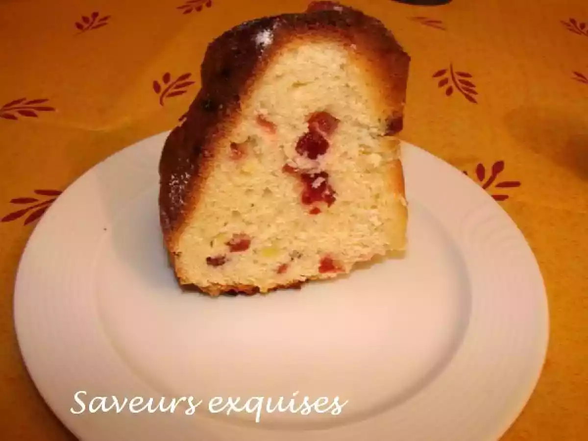 kouglof aux pommes et canneberges - photo 2