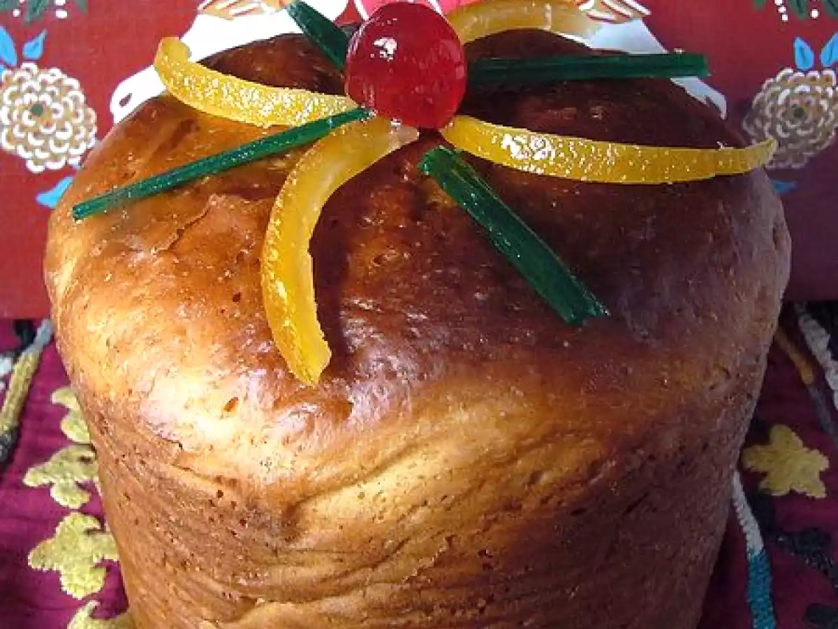 Koulitch ( Brioche de Pâques)