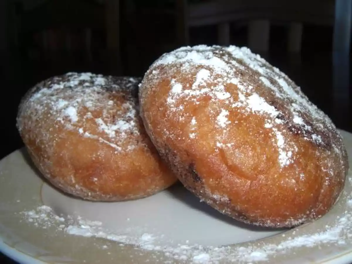 Krapfen ou graffe au nutella