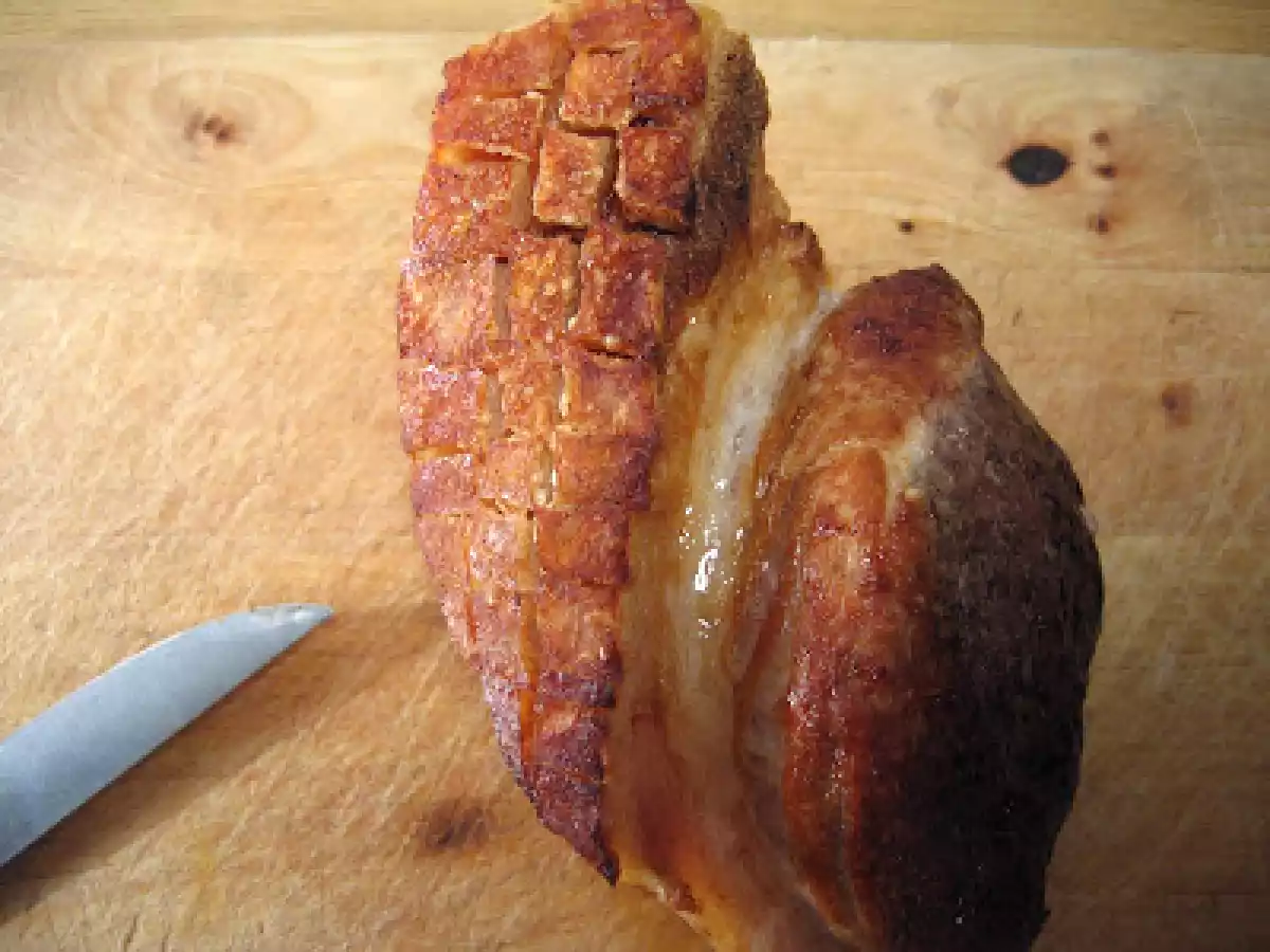 Krustenbraten avec sa sauce à la bière & au cumin - photo 2