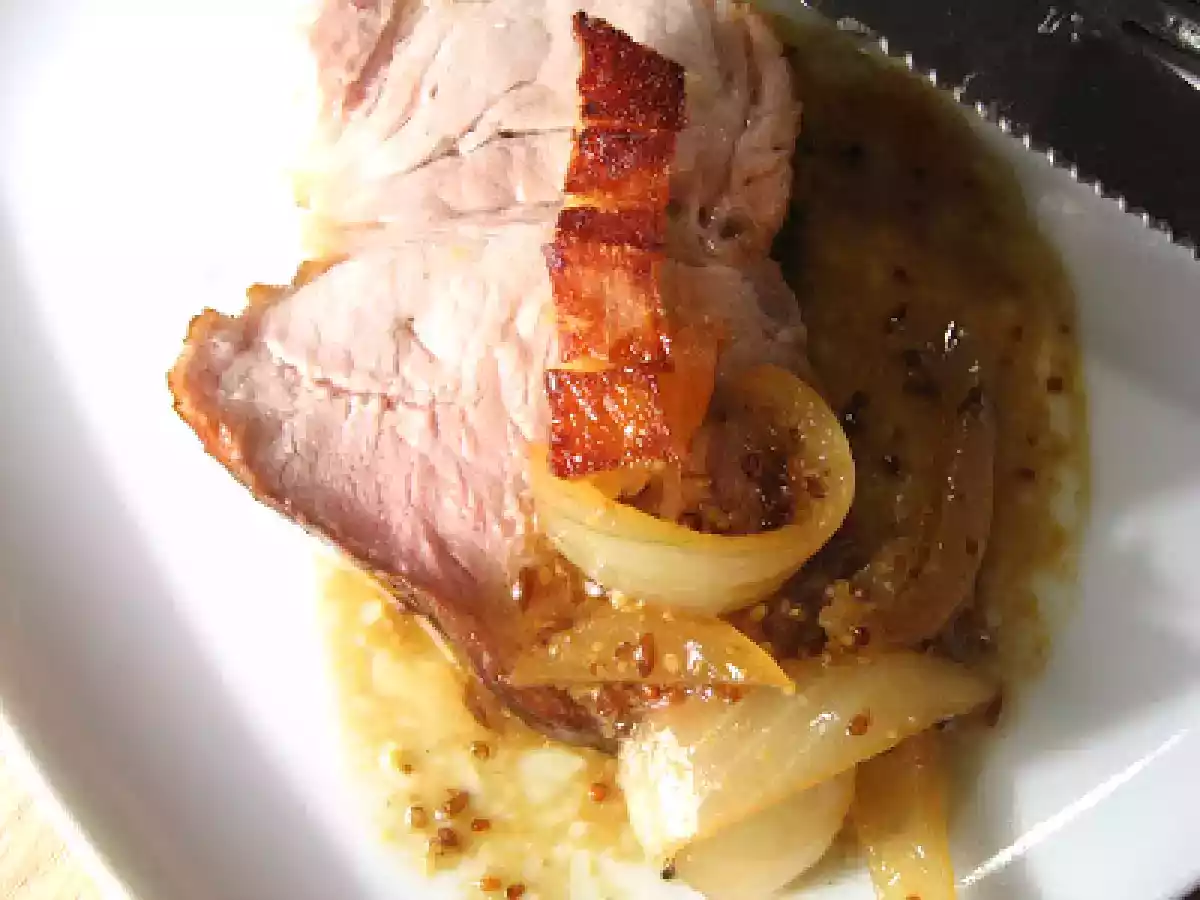 Krustenbraten avec sa sauce à la bière & au cumin - photo 3