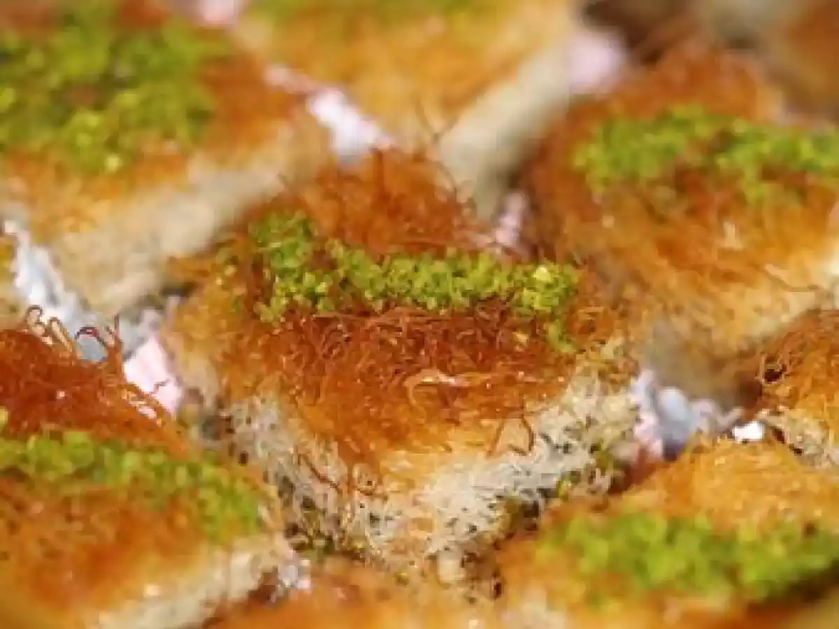 Ktaif amandes et pistaches (ou l'anti-allégé)