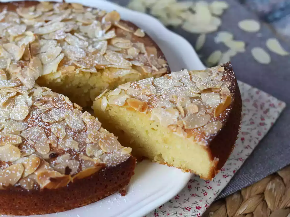 L'Amandier, le gâteau ultra moelleux aux amandes