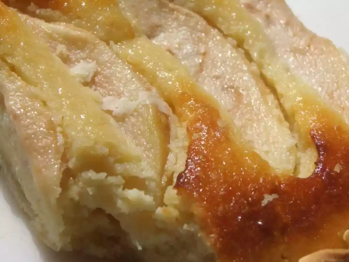 L'amandine aux poires qui est light et qui ne colle pas au papier - photo 2