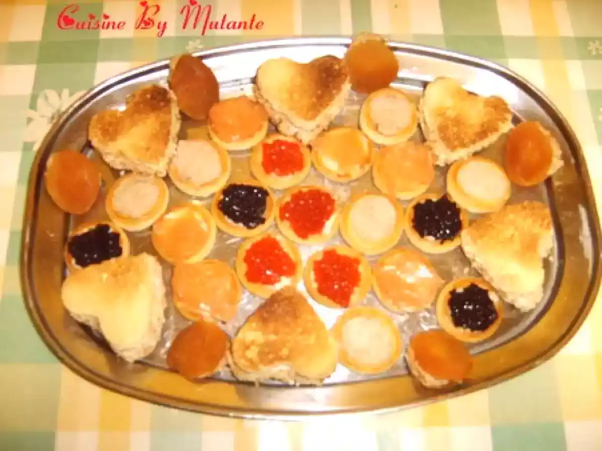 L'apéritif du réveillon du nouvel an