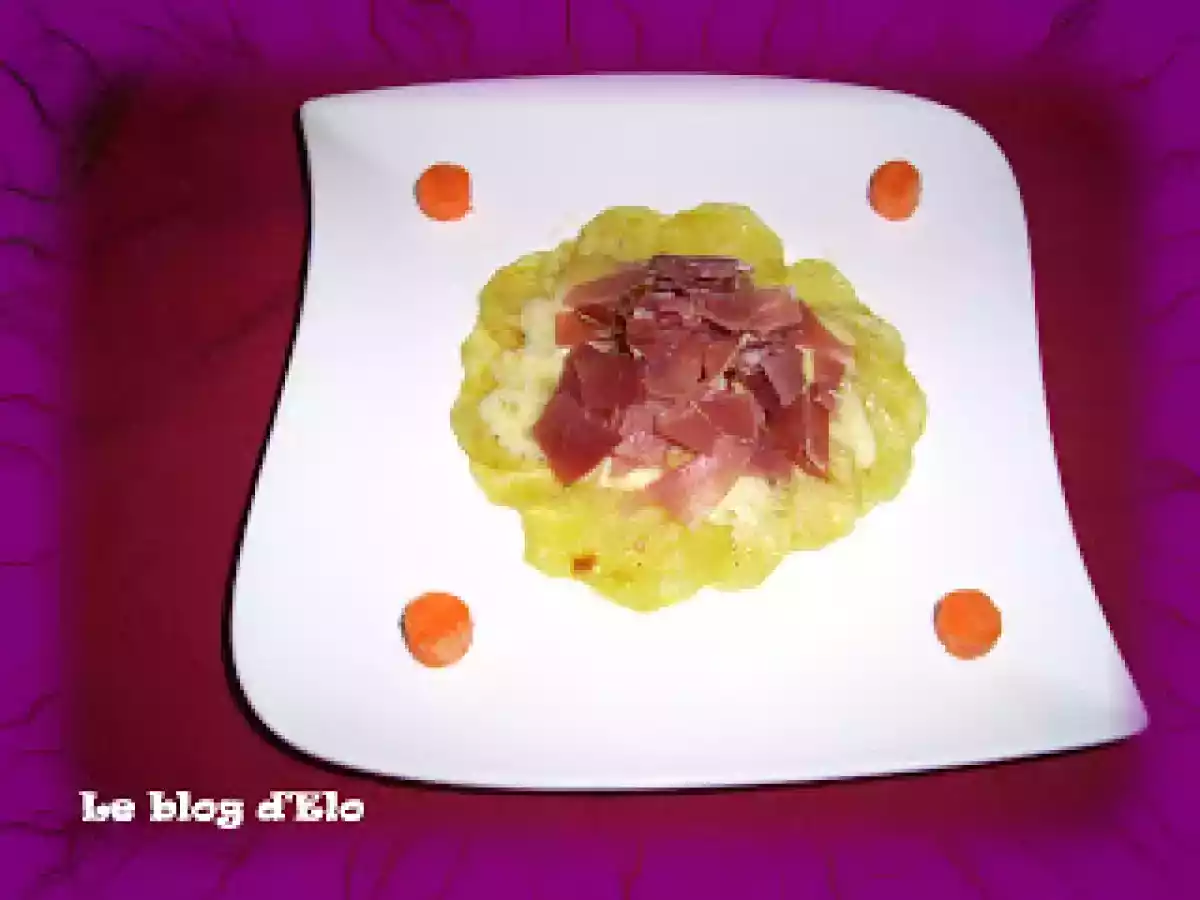 L'assiette façon raclette...