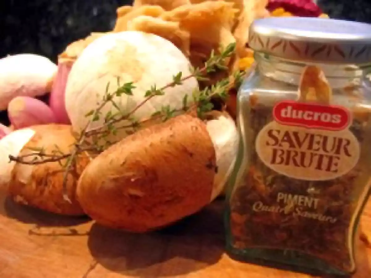 L'automne arrive : salade d'orechiette aux champignons, chicorée rouge et gorgonzola - photo 2