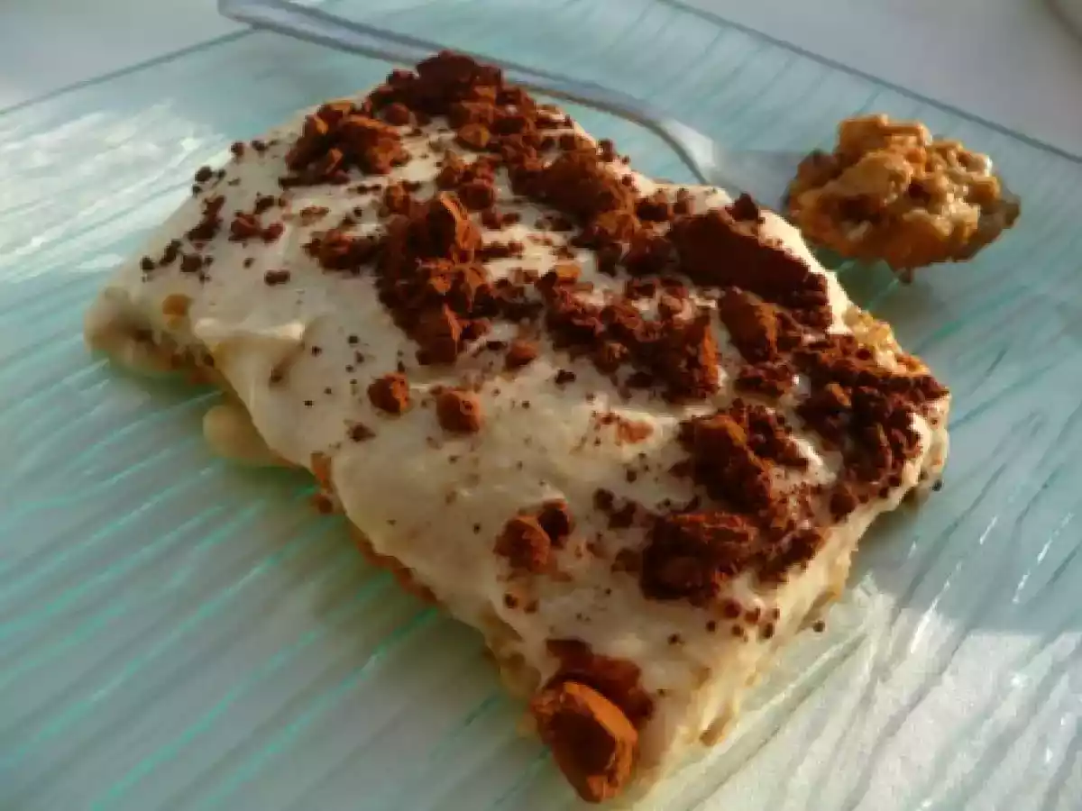 L'incontournable tiramisu végétal