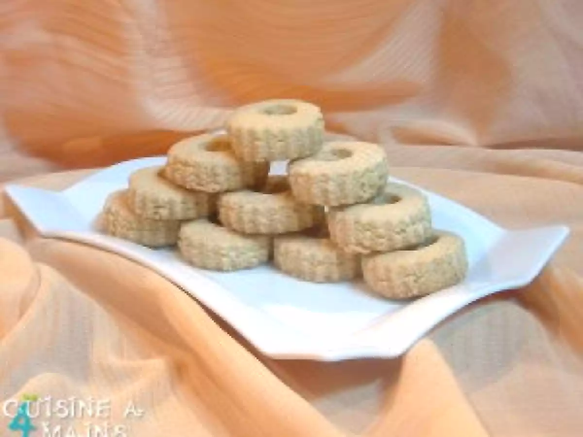 L?inratable Ghribia aux cacahuètes et à la farine de pois chiche - photo 2