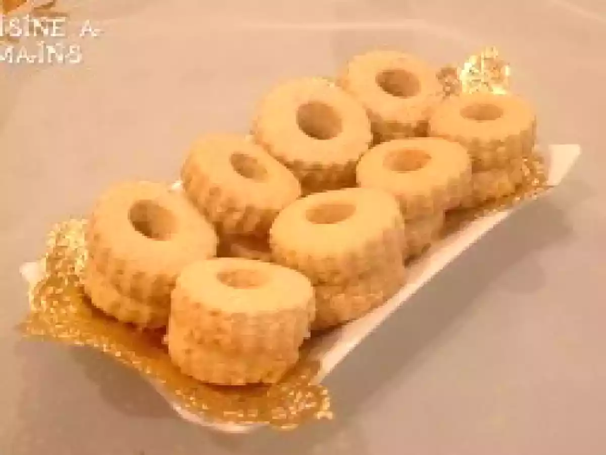 L?inratable Ghribia aux cacahuètes et à la farine de pois chiche - photo 3