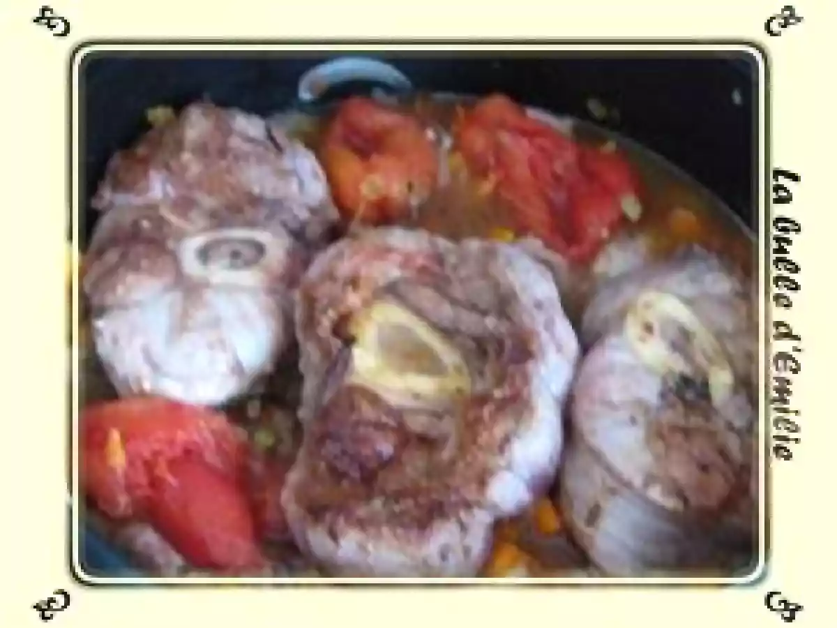 L'osso bucco à la Milanaise de Pascale Weeks