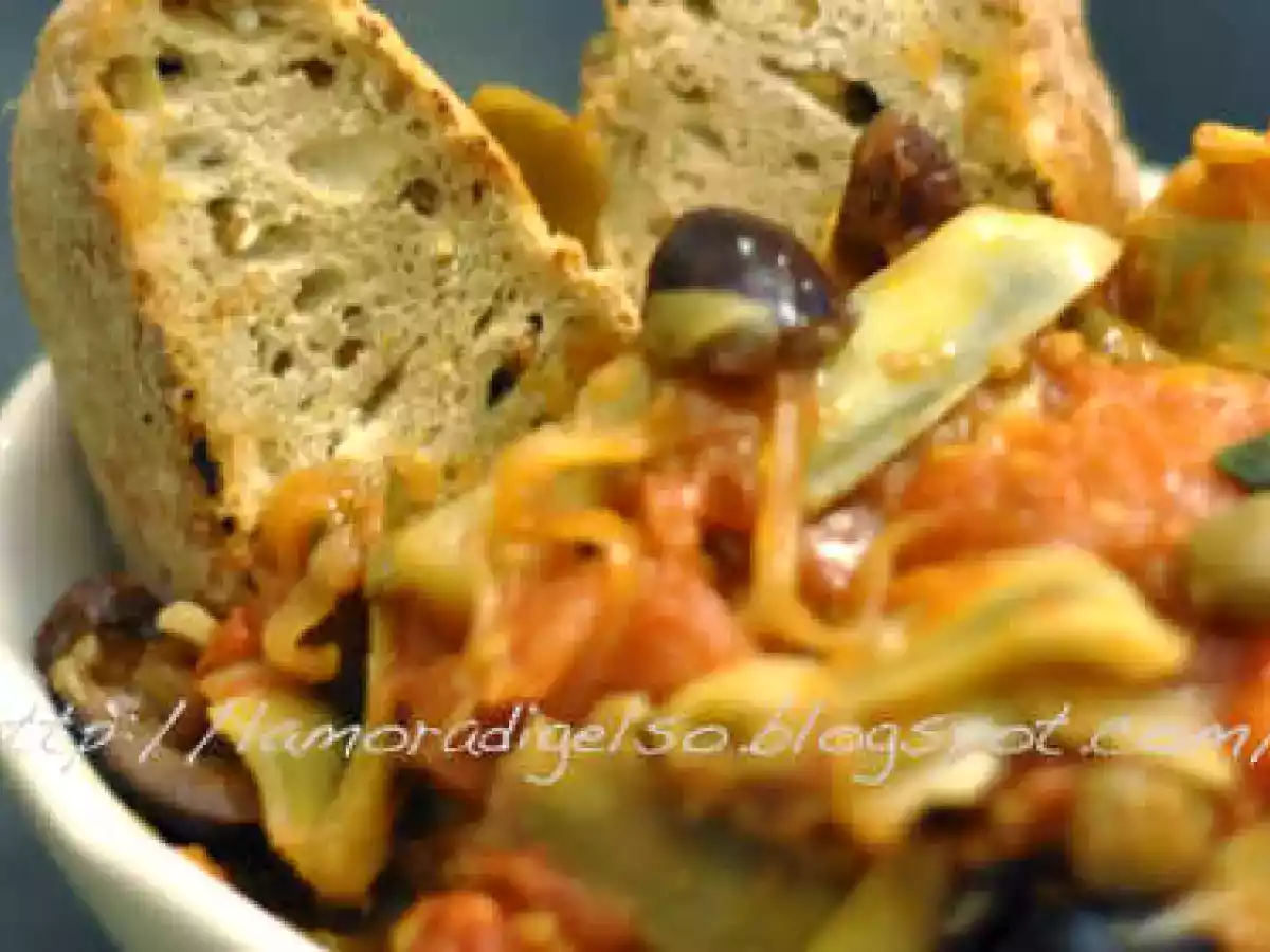 La caponata d'artichauts