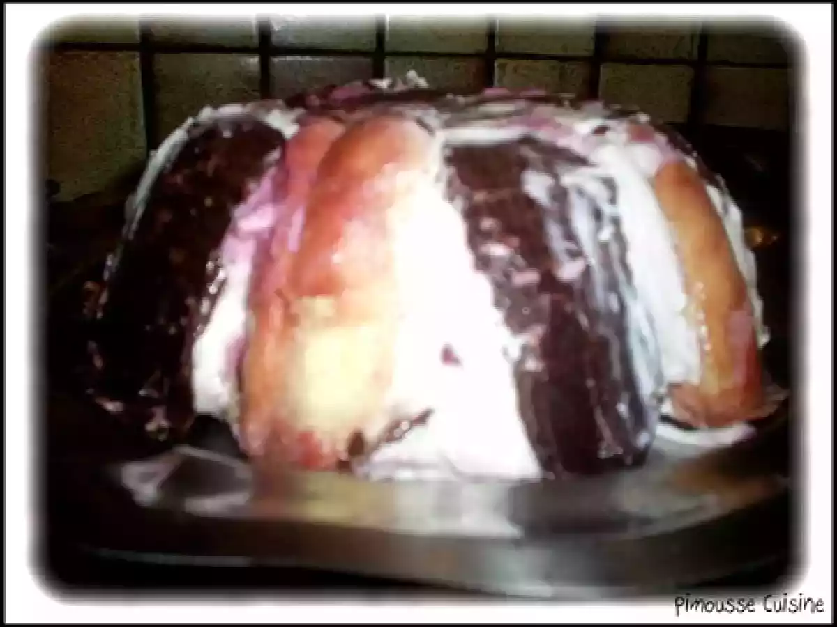 La charlotte chocolat cerises - photo 2