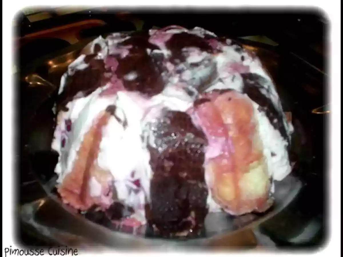 La charlotte chocolat cerises - photo 3