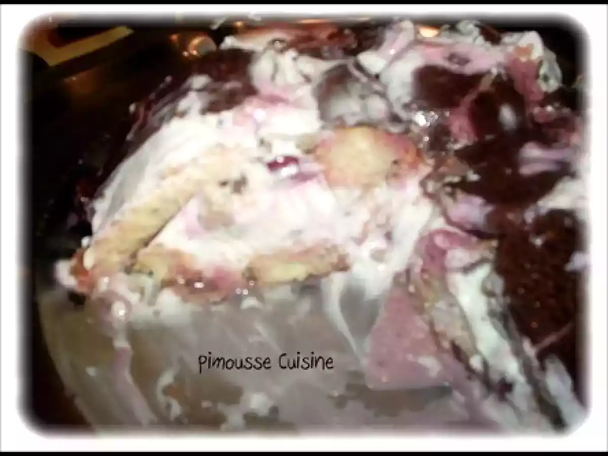 La charlotte chocolat cerises - photo 5