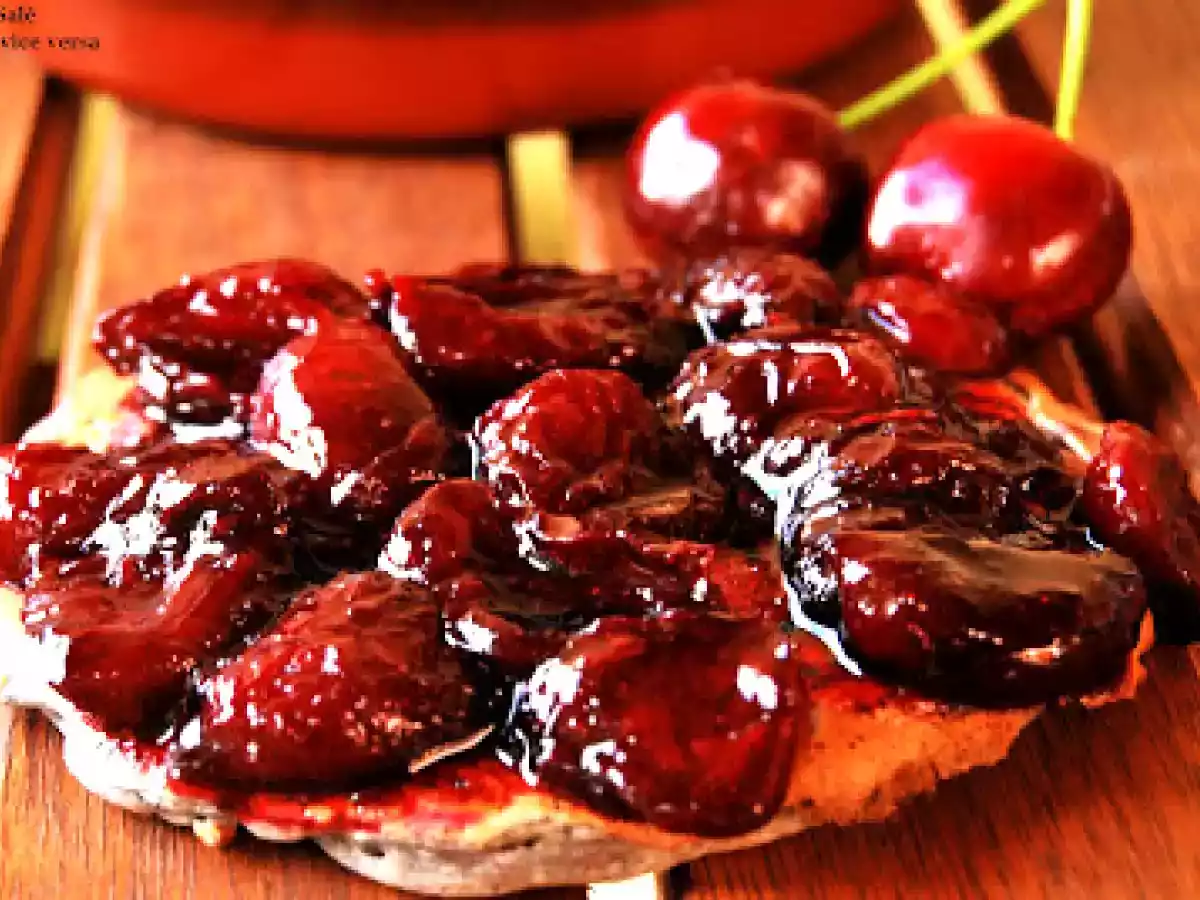 La confiture de cerises maison