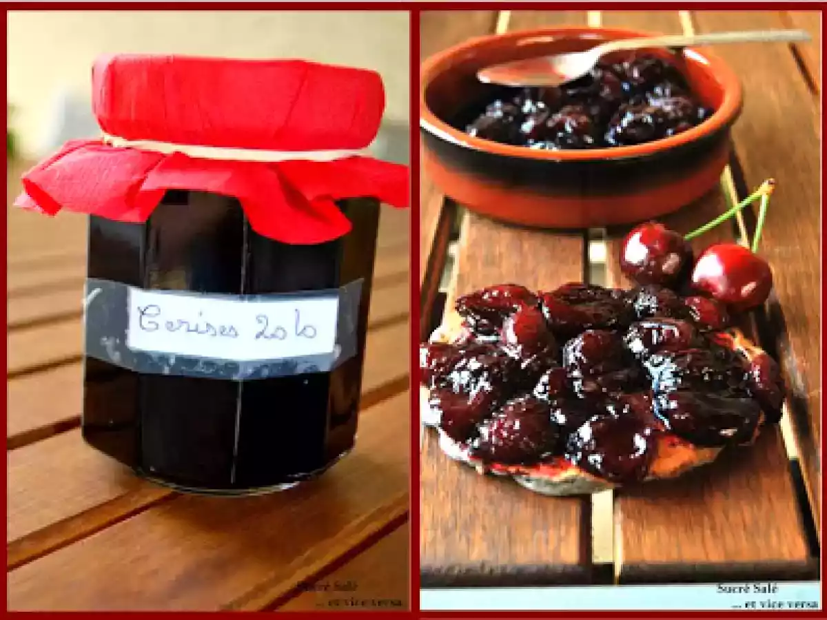 La confiture de cerises maison - photo 2