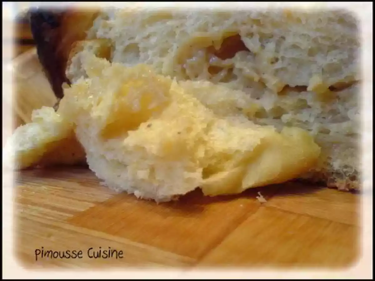 La couronne tréssée garnie de crème patissière à la cannelle - photo 6