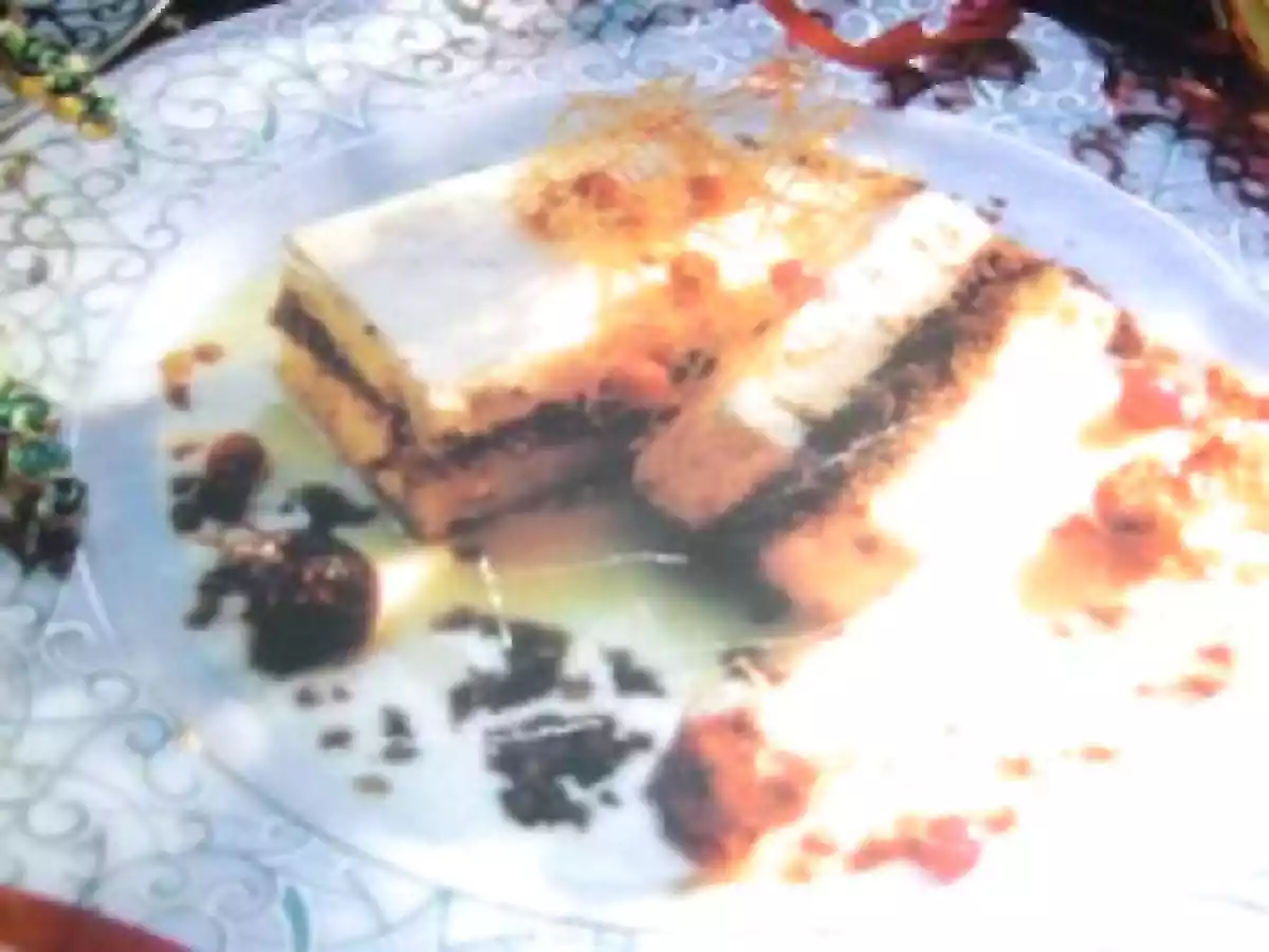 La Croustadine pralinée à la mousse d'arabica