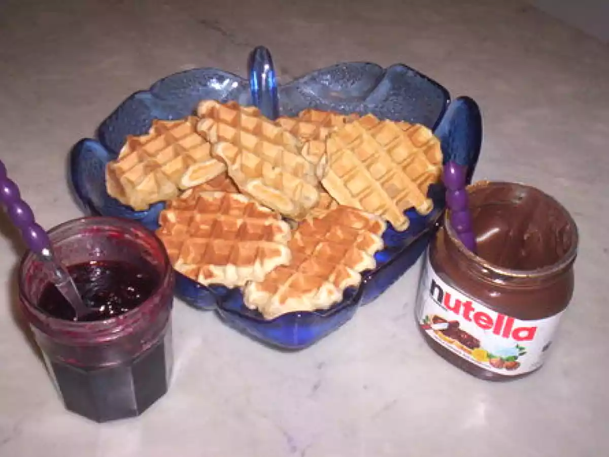 La cuisine des ch'tis: gaufres sèches...