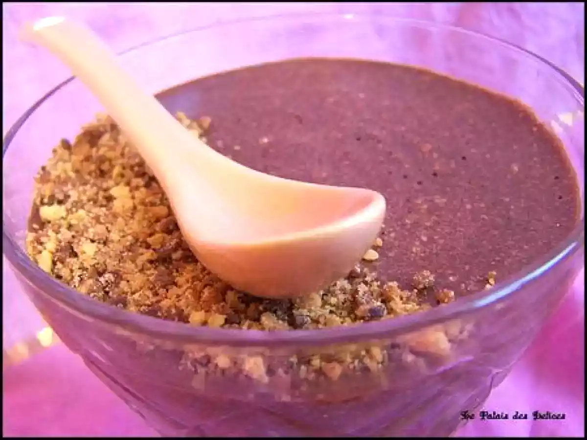 La délicieuse mousse au chocolat légère à l'agar-agar de Cléa
