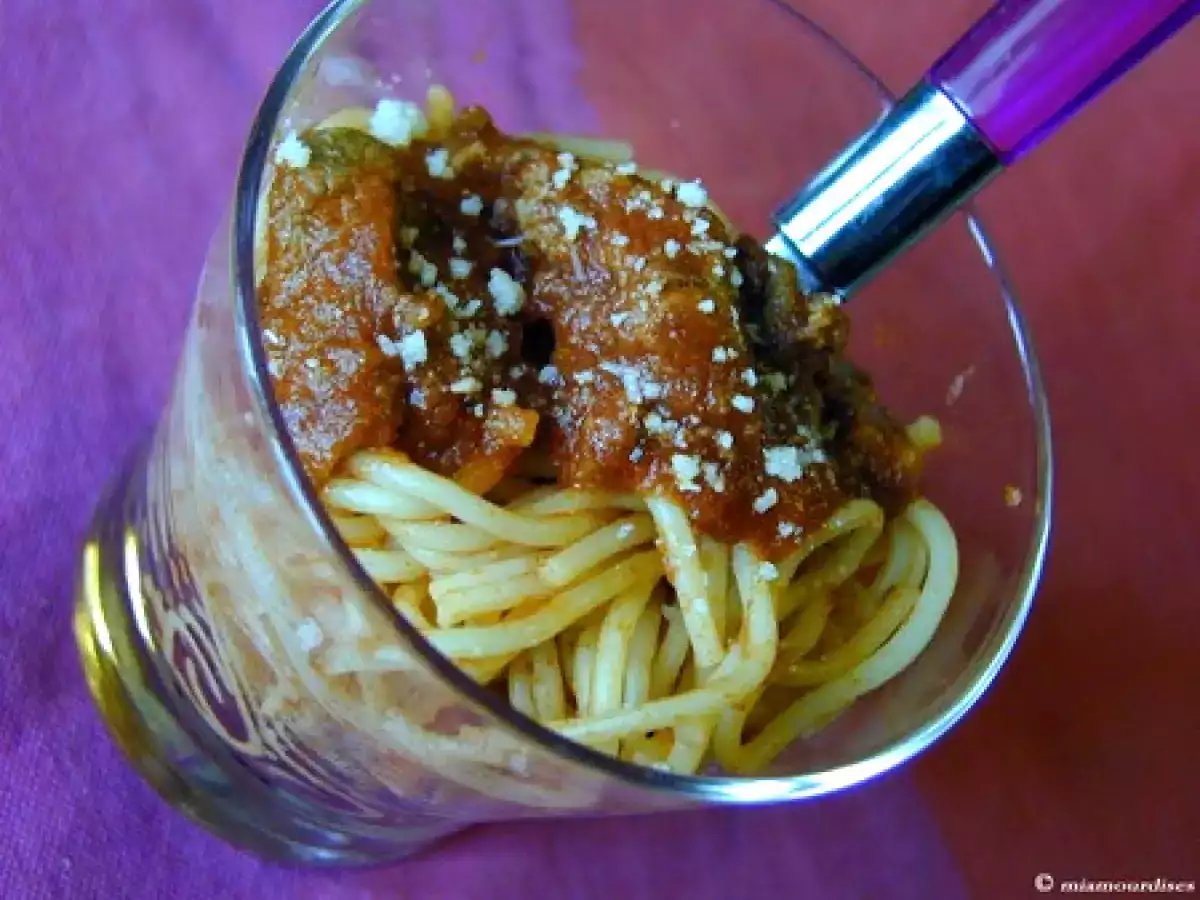 La fantastique sauce bolognaise de mon papa