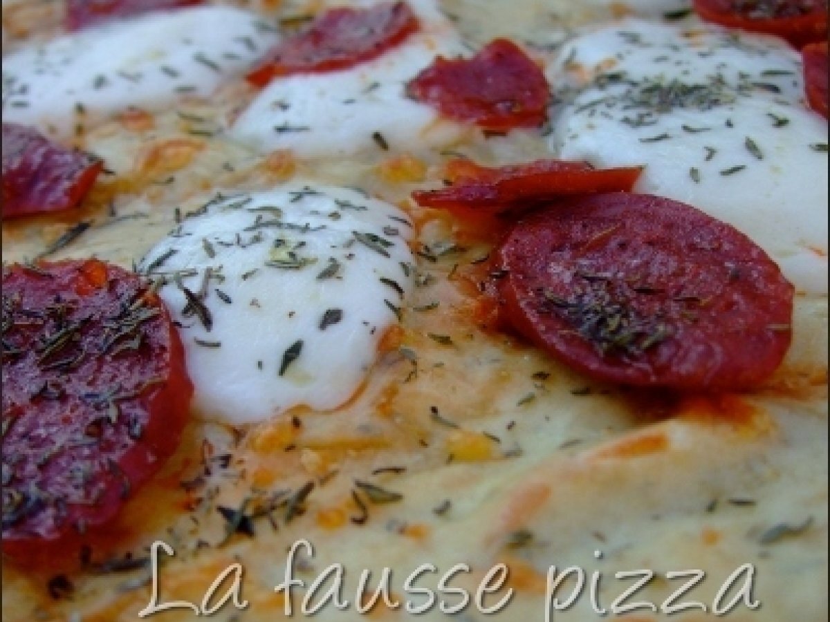 La fausse pizza de nigella lawson Recette Ptitchef