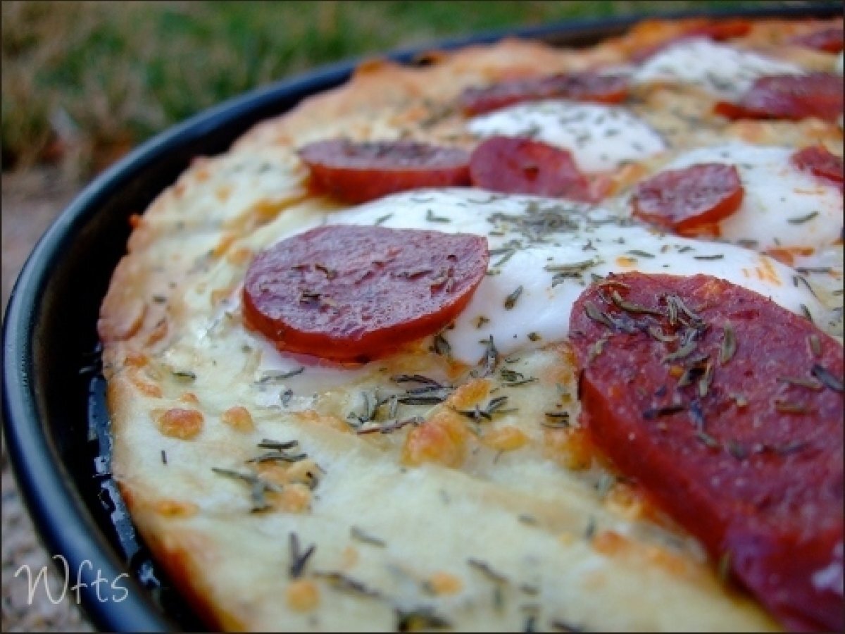 La fausse pizza de nigella lawson Recette Ptitchef