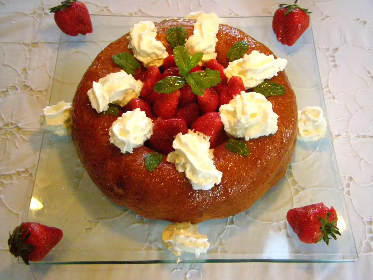 La finesse exquise du Baba aux fraises